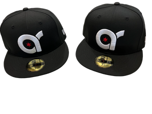 Albert Ray Collection 59FIFTY Logo Fitted Hat - Black